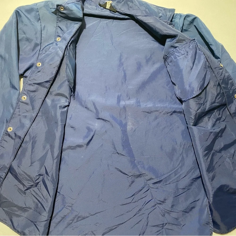 GOOD Vintage- Size L Mens Briarcliff Long Sleeve Water Repellent Nylon Jacket